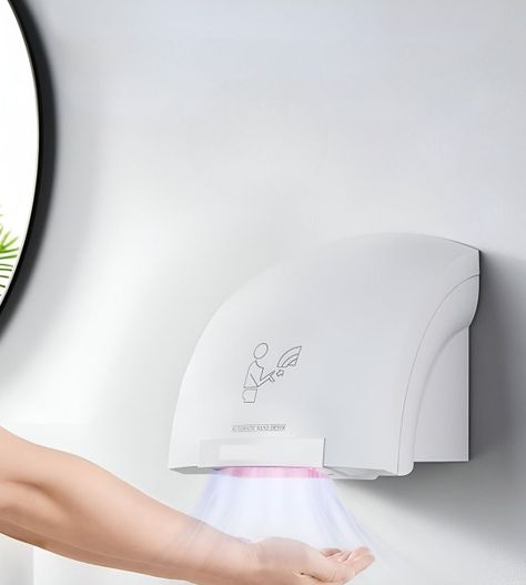 Secador Manos Automático Sensor Infrarrojo Inteligente Jhn-4