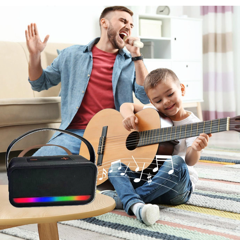 Parlante Inalambrico Arcoiris Bluetooth Lau -1