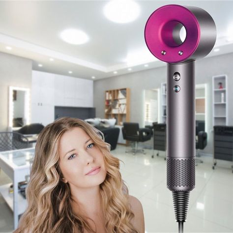Secador Cabello Supersónico Sencillo Pequeño Lau-4