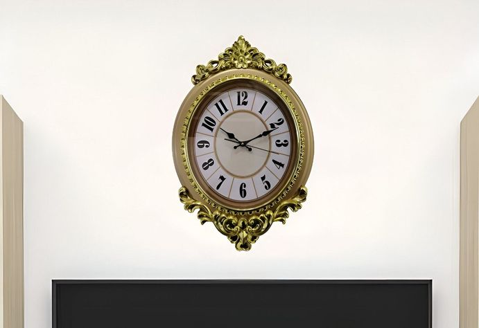 Reloj Pared Decoratiivo Antiguo Metal Elegante Sala Lau-4