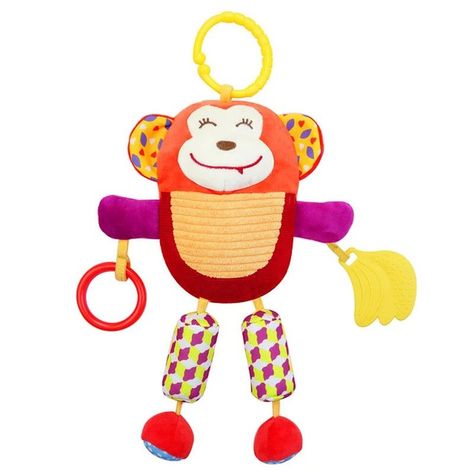 Sonajero Bebe Suave Felpa Temprano Desarrollo Bebe Jer-4