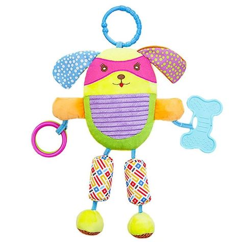 Sonajero Bebe Suave Felpa Temprano Desarrollo Bebe Jer-7
