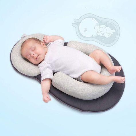 Nido Antivuelco Posicionadar Almohada Soporte Bebe Lau-1