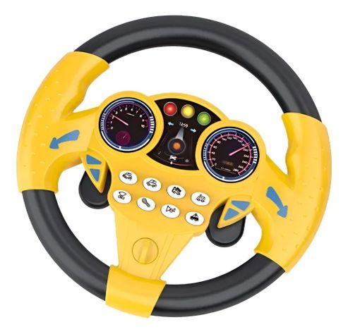 Controlador Conducción Simulado Portátil Sonido Volante Jhn-0