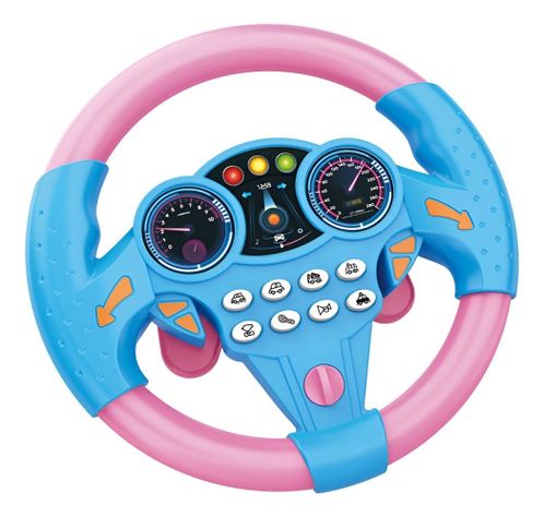 Controlador Conducción Simulado Portátil Sonido Volante Jhn-1