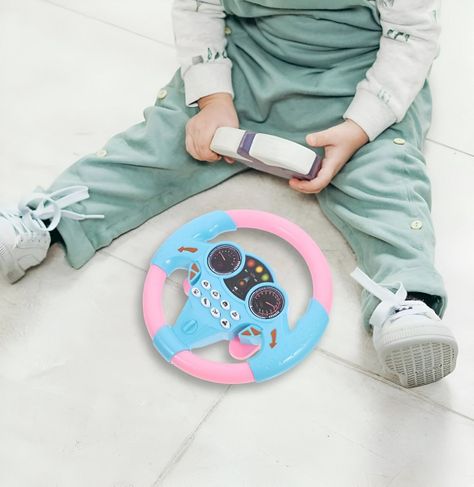 Controlador Conducción Simulado Portátil Sonido Volante Jhn-2