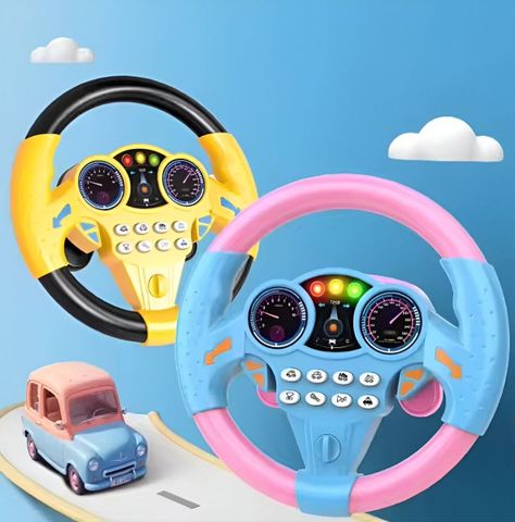 Controlador Conducción Simulado Portátil Sonido Volante Jhn-6
