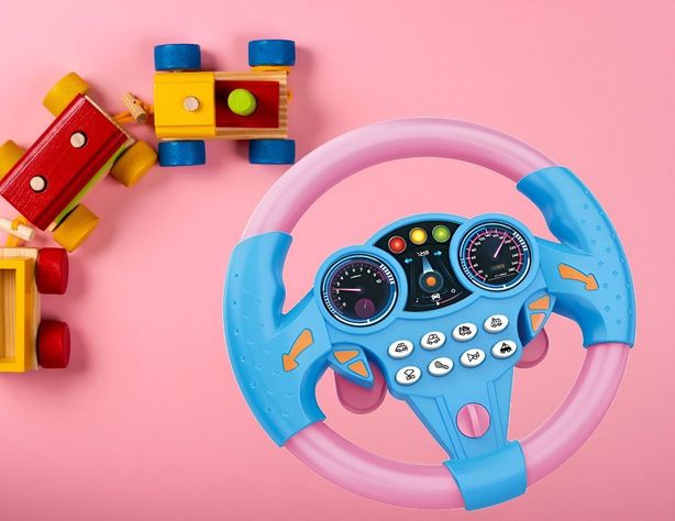 Controlador Conducción Simulado Portátil Sonido Volante Jhn-8