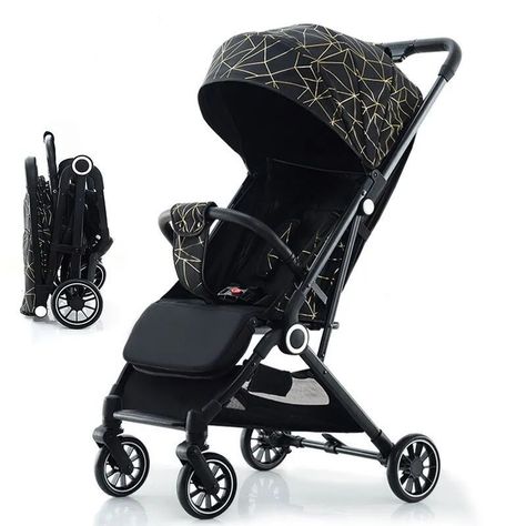 Coche Paseo Ultra Compacto Bebe Plegable Ajustable Rondon-7