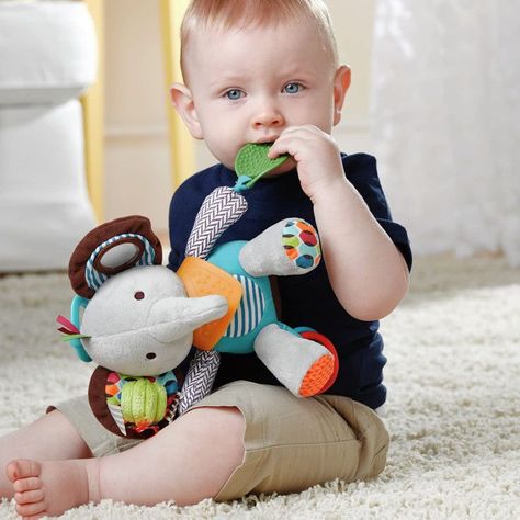 Peluche Bebe Multiples Texturas Sonido Funcion Morder Jer-1