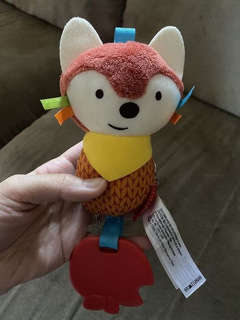 Peluche Bebe Multiples Texturas Sonido Funcion Morder Jer-5