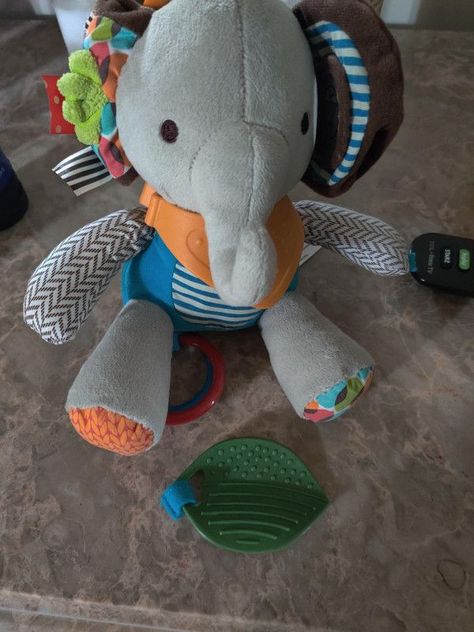 Peluche Bebe Multiples Texturas Sonido Funcion Morder Jer-6