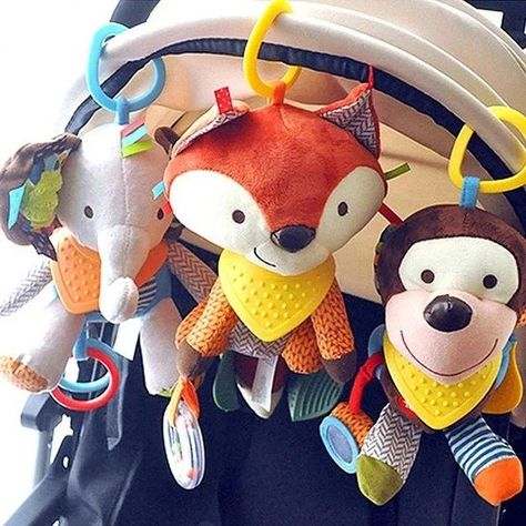 Peluche Bebe Multiples Texturas Sonido Funcion Morder Jer-8