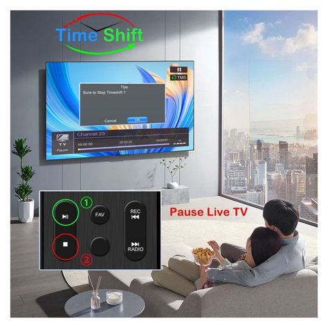 Sintonizador Digital Convertidor TV Canales Full HD Lau-2