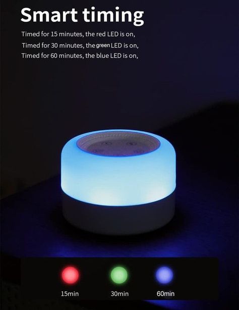 Máquina Monitor Bebe Sonido Ruido Luces Nocturnas Rondon-1