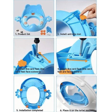 Adaptador Asiento Entrenamiento Bebe Suave Baño Rondon-1