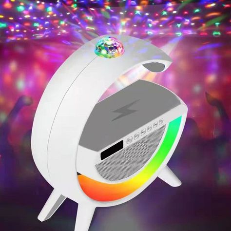 Parlante Portatil Bluetooth Rgb Multifuncion Atmosfera Jer-1