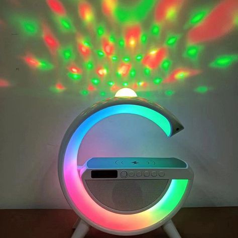 Parlante Portatil Bluetooth Rgb Multifuncion Atmosfera Jer-2