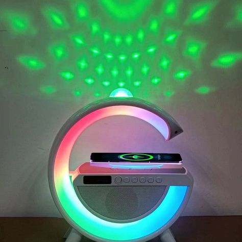 Parlante Portatil Bluetooth Rgb Multifuncion Atmosfera Jer-6
