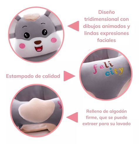 Asiento Niños Sonajero Apoyo Bebe Niños Guagua Felpa Rondon-1
