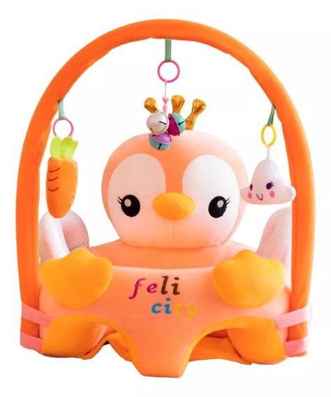 Asiento Niños Sonajero Apoyo Bebe Niños Guagua Felpa Rondon-3