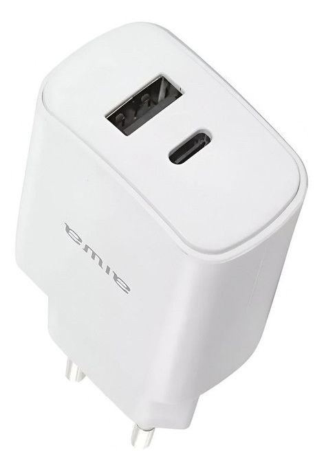 Set 2 Cargador Adaptador USB-A USB-C Carga Rapida Lau-1