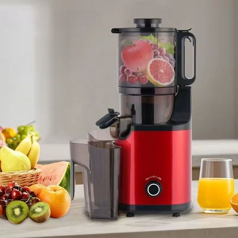 Extractor Zumos Verduras Licuadora Prensado Frío Tolva Jhn-3