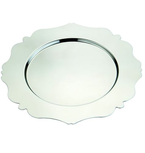 Set de 3 Plato Base Decorativo 33cm Eventos Mesa Jhn-0
