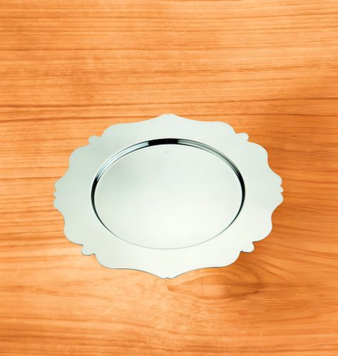 Set de 3 Plato Base Decorativo 33cm Eventos Mesa Jhn-7