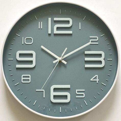Reloj Pared Hogar Silencioso Decoracion Moderno Sala Jer-9
