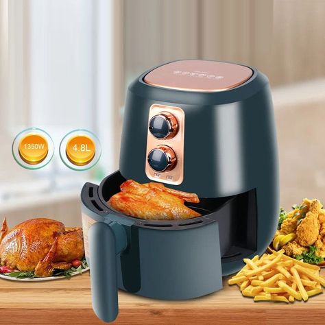 Freidora Aire Sin Aceite Papas Fritas Carne Verduras Rondon-4
