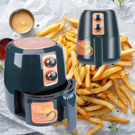 Freidora Aire Sin Aceite Papas Fritas Carne Verduras Rondon-6