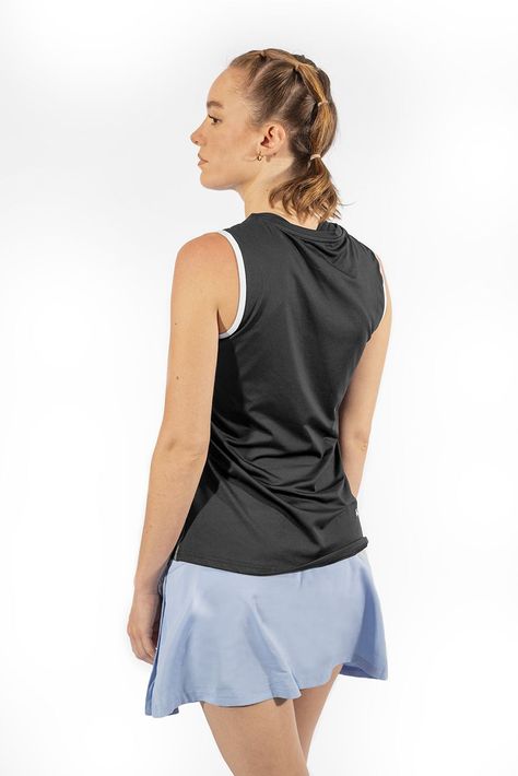 Camiseta Deportiva Active Mujer Korde Negro-4