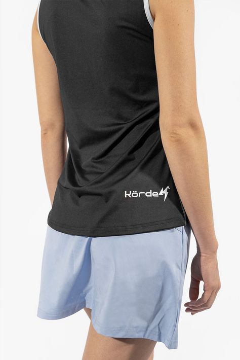 Camiseta Deportiva Active Mujer Korde Negro-5
