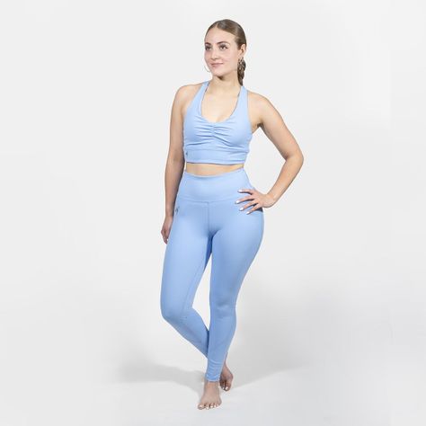 Calza Deportiva Flexfit Mujer Korde Celeste-0