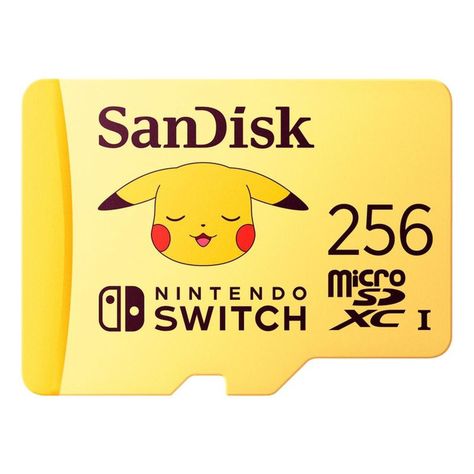 Memoria microSD 256GB Sandisk Nintendo Switch Edición Pokemon-0