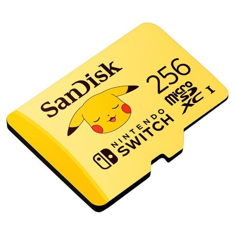 Memoria microSD 256GB Sandisk Nintendo Switch Edición Pokemon-1