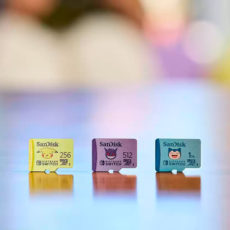 Memoria microSD 256GB Sandisk Nintendo Switch Edición Pokemon-3
