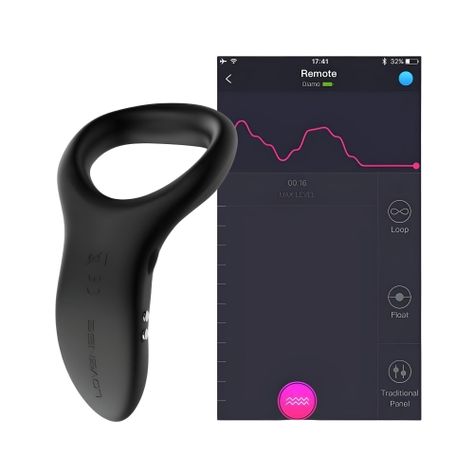 Anillo Vibrador con APP Juega a Distancia Diamo Lovense-1