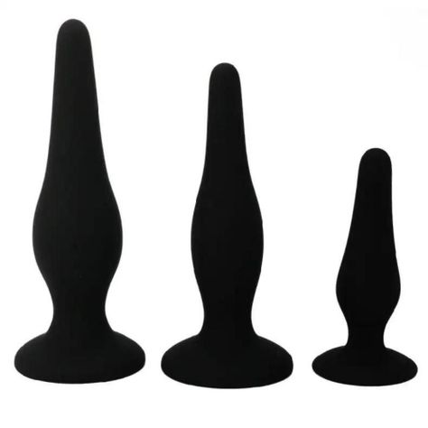 KIT PLUG ANAL BEGINNERS PRETTY LOVE - SILICONA -0