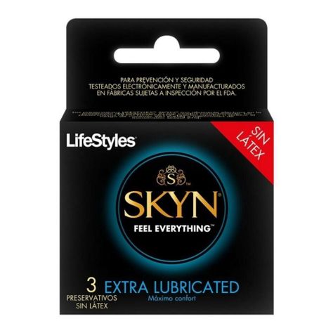Preservativos Skyn Extra Lubricado Sin Látex-0