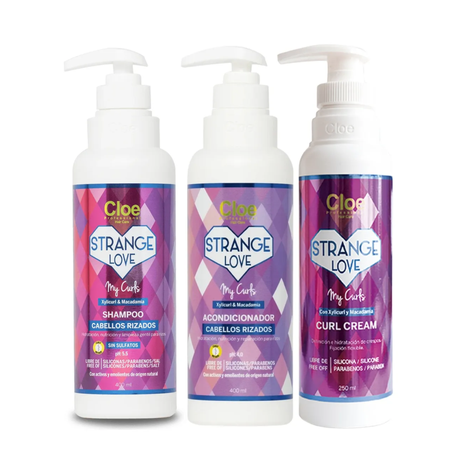 Set X3 Strange Love Definidor De Rizos Cloe Professional-0