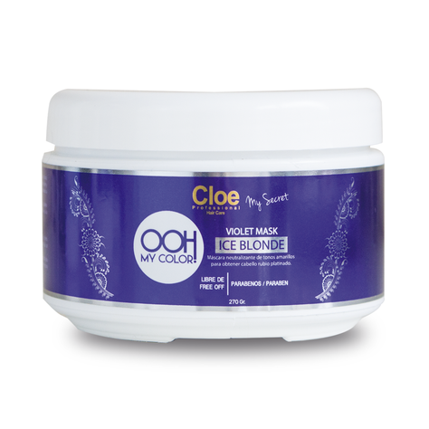 Máscara Ooh My Color Violet 270gr Cloe-1