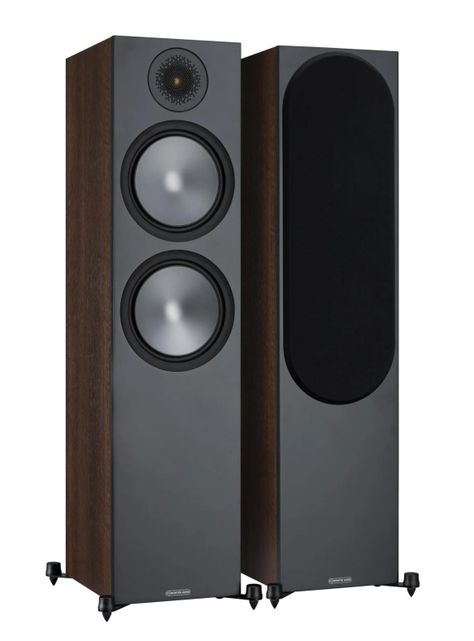 Parlantes Columnas Bronze 500 Nogal Monitor Audio-0