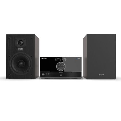 Microcomponente Aiwa CD-Player Bluetooth Radio FM USB MSBTU-600-4