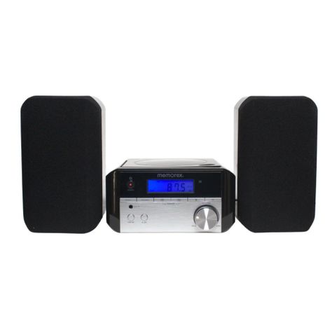 Microcomponente Memorex MX-MCD200 CD-Player Bluetooth AMFM USB-0