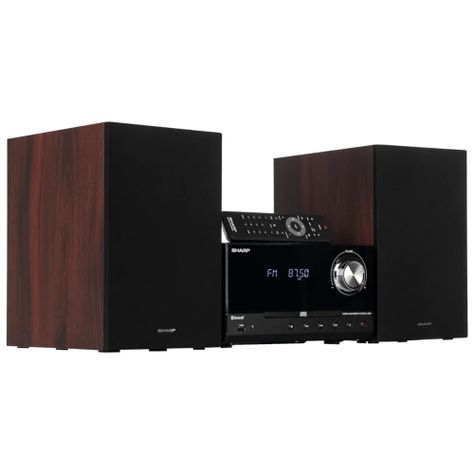 Microcomponente Sharp SH-XL-B530 CD-Player USB Bluetooth Radio AM/FM-0