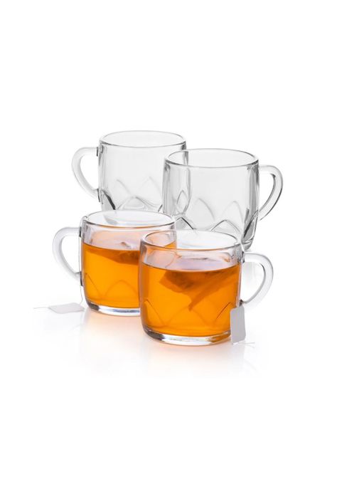 Set 4 Tazas De Vidrio Arcos 314 ml-1