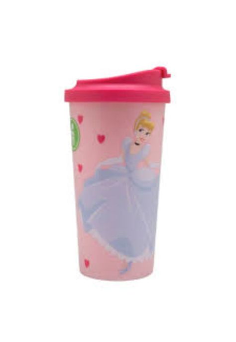 Vaso Mug Venti Con Tapa 480ml Princesas-2