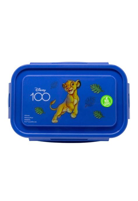 Hermético Rectangular 700ml Disney 100 años Para Niños-0